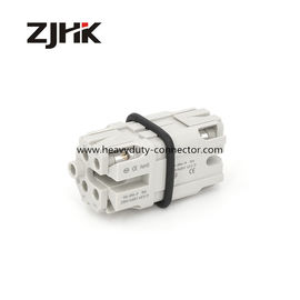 پیچ سنگین وظیفه 4 پین کانکتورهای مرد و زن کانکتورهای مربع کانکتور 10A
