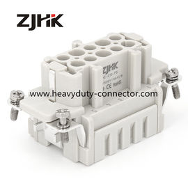 16A 10P FS کار سنگین اتصال قفسه کلیمپ پایان جایگزین Weidmuller HDC HE سری
