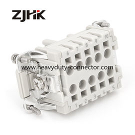 16A 10P FS کار سنگین اتصال قفسه کلیمپ پایان جایگزین Weidmuller HDC HE سری