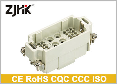 6 پلاس 36 پین اتصال سیم سنگین 40A / 16A با ورودی های ترمینال Crimp